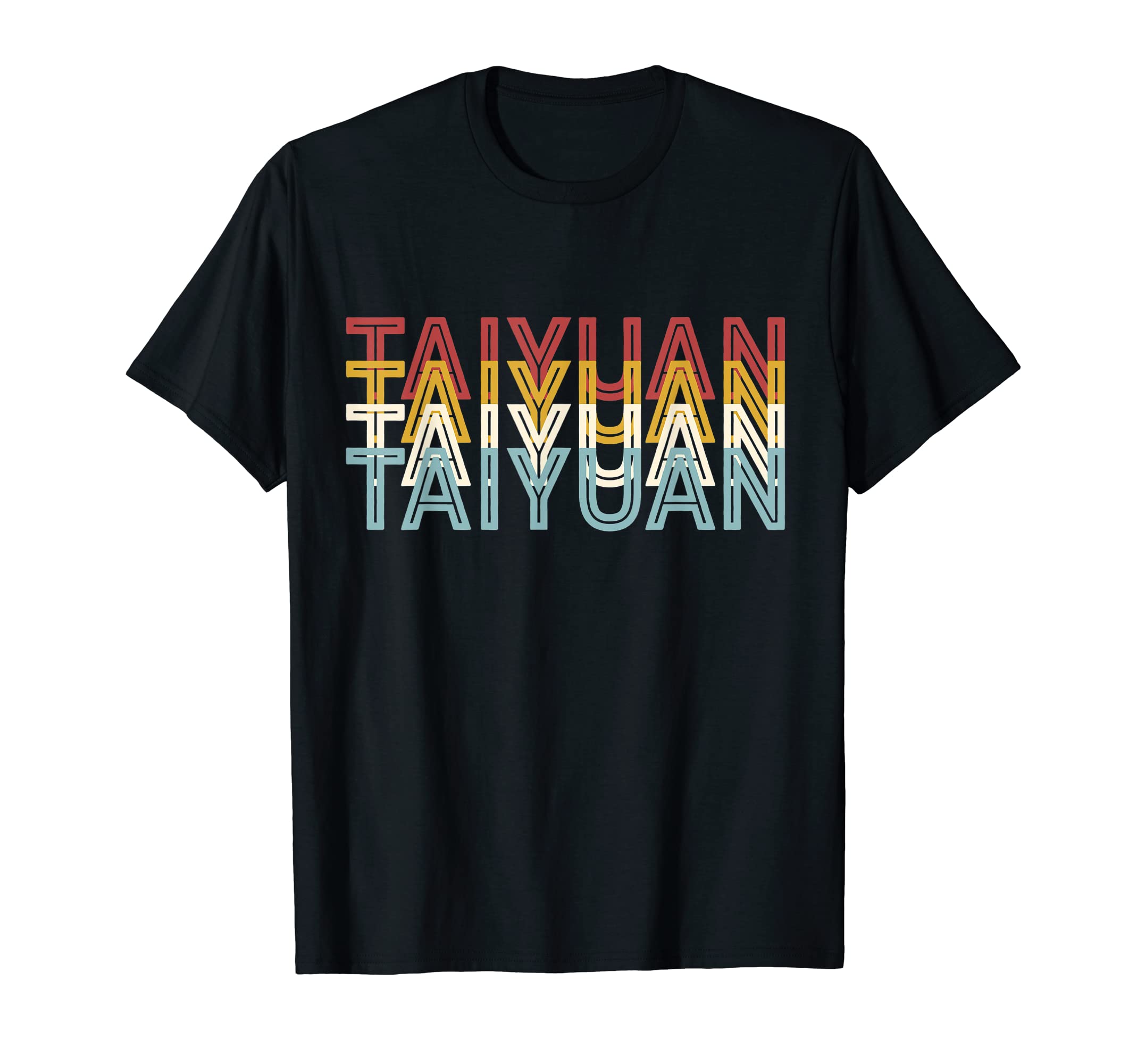 Famous City 70's Retro USA - Vintage Taiyuan T-Shirt