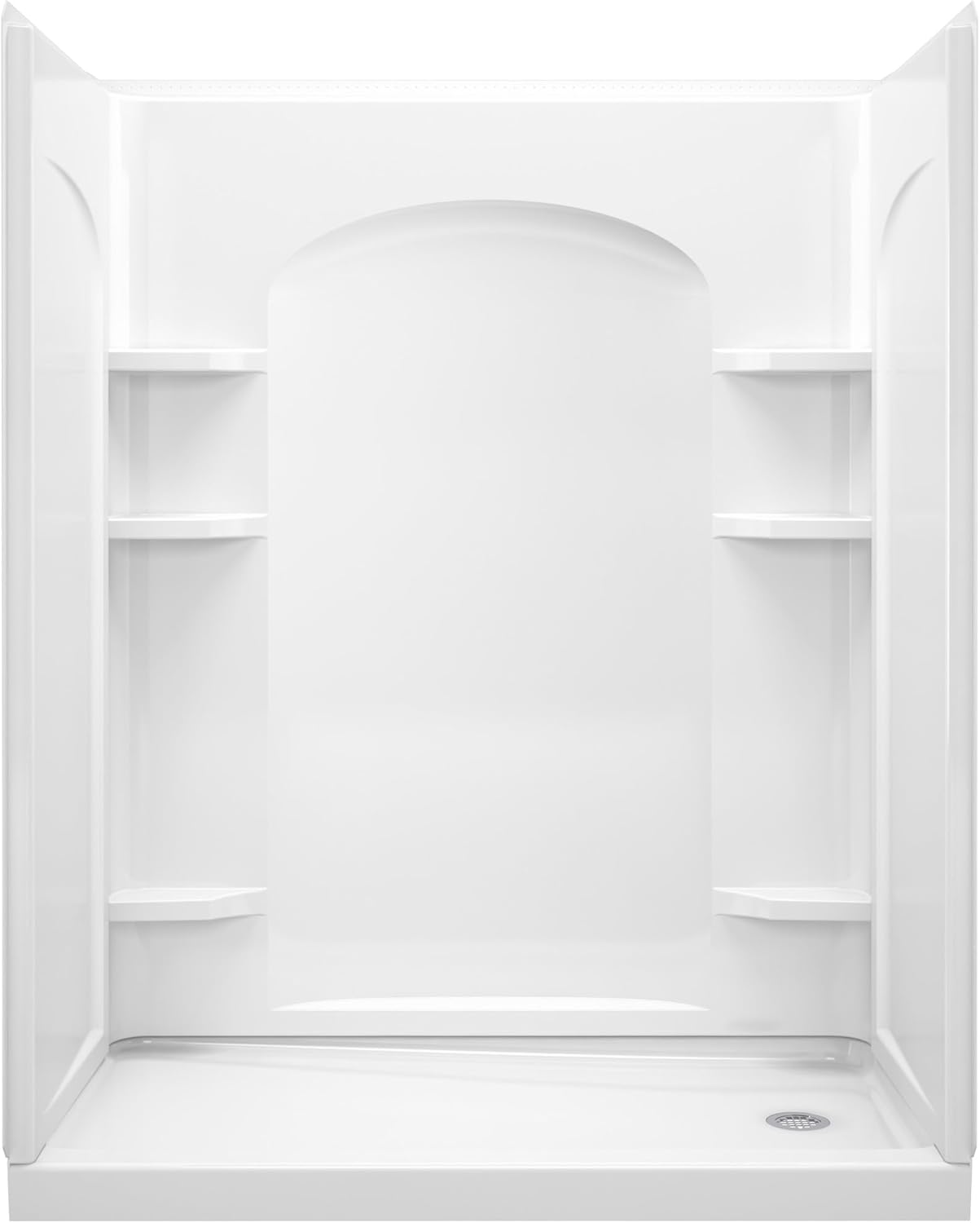 STERLING, a KOHLER Company 72180120-0 Ensemble Series 7218 Right-Hand Shower, 60 by 32-Inch