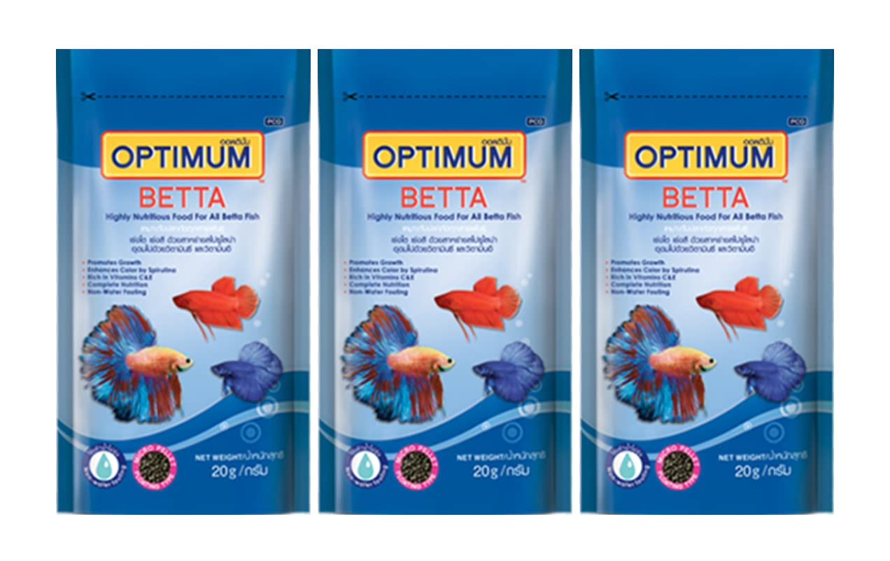 AQUALYF PETS Optimum Betta Fish Food; 20g Each; Pack of 3 (B07VFNC8R7) Amazon Price History, Amazon Price Tracker