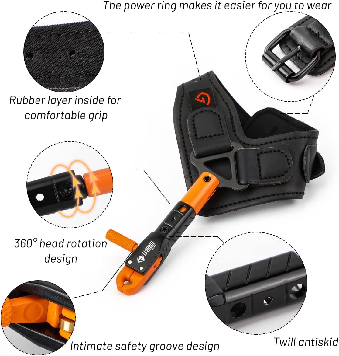 LWANO Archery Compound Bow Release Aids Trigger