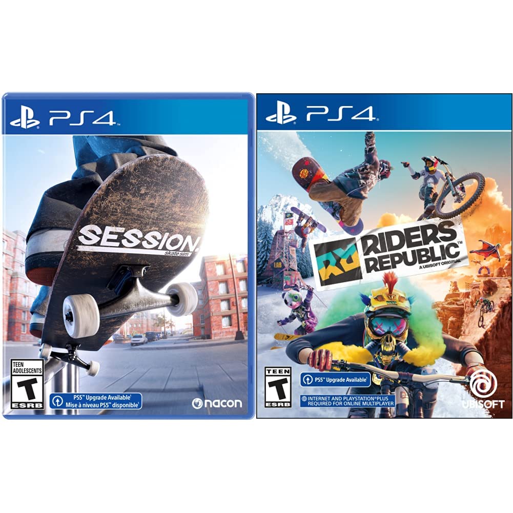 Session Skate Sim PS4 Riders Republic PlayStation 4 Standard Edition with free upgrade to the digital PS5 version