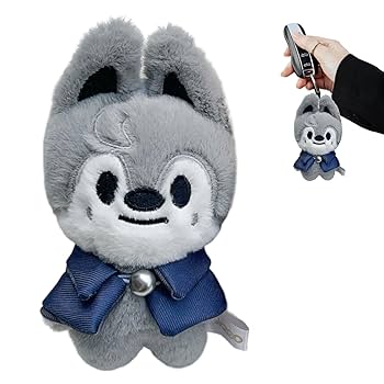 SKZOO MAGNET PLUSH KEYRING ウルフチャン STRAY KIDS X SKZOO MAGNET PLUSH DOLL KEYRING BABY DOMINATE