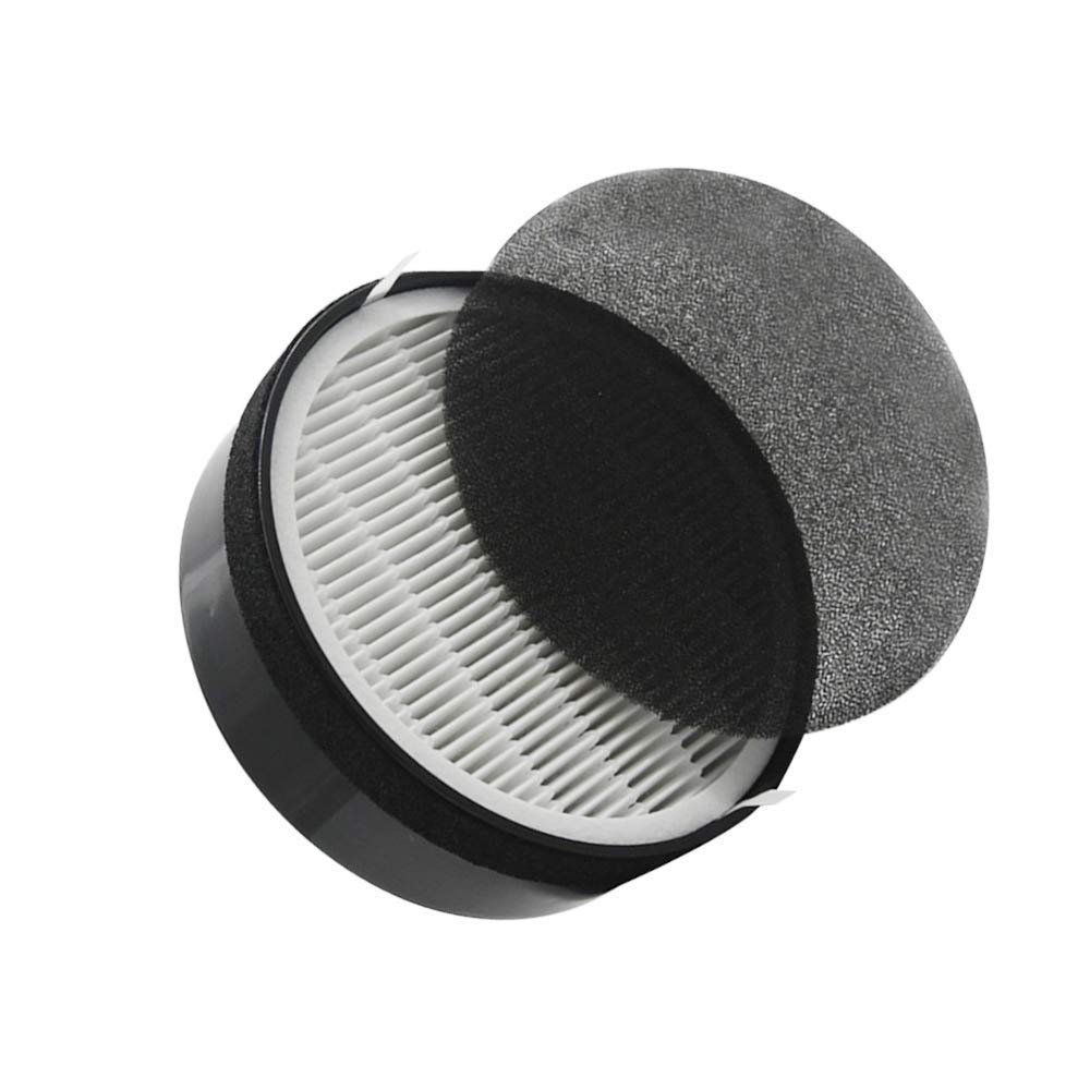 YanBan 2 Pezzi di Ricambio Filtro Hepa per Levoit Purificatore Aria Levoit LV-H132 LV-H132-RF, Parti di Filtro Carbonio Attivato Parte Purificatore Aria Pulizia