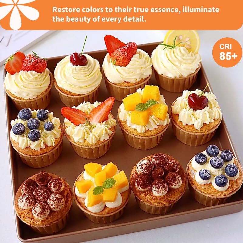 2-Pack 5W GU10 LED Light Bulb Dimmable 5000K Daylight GU10 Bulb 500LM Replacement for Track Lighting 50W Equivalent — view 3