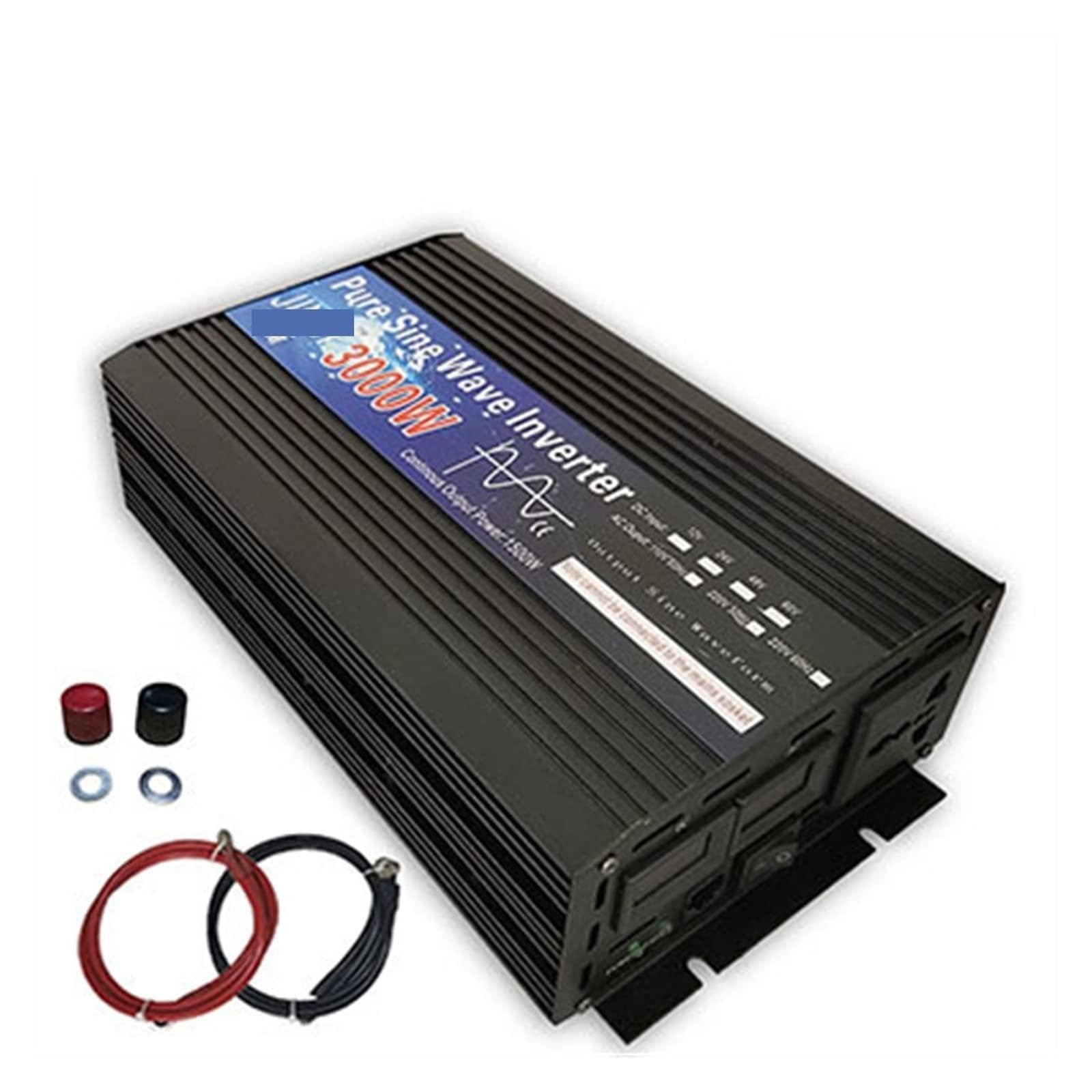Przetwornica Napięcia, Czysta fala sinusoidalna falownik 12V 24V 220 3000W 4000W moc samochodowy Micro Inversor napięcie konwerter energii słonecznej DIY(3000w,12V_50HZ_UPGRADE)