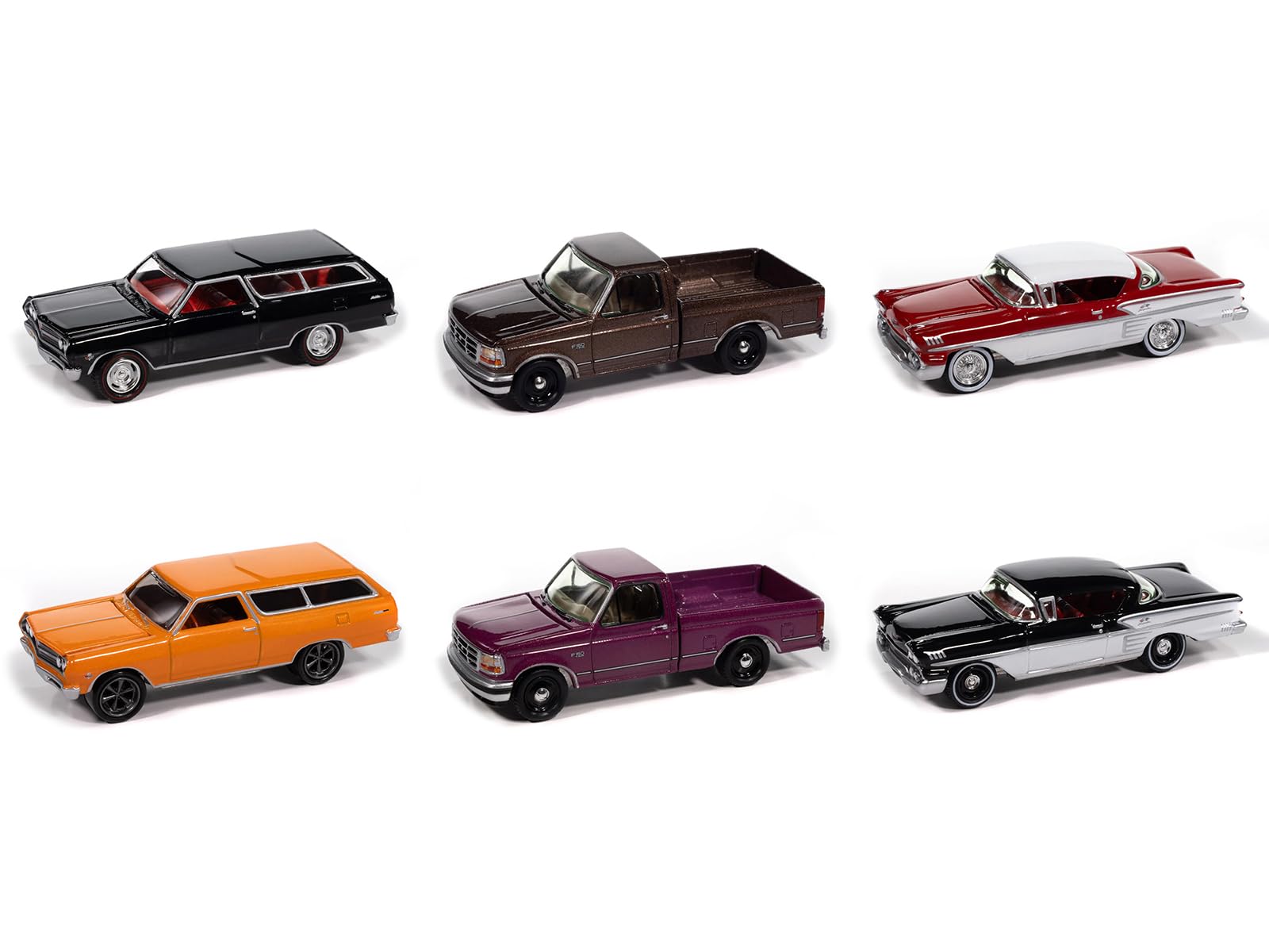 711【現行品番✴︎ラベンダー】￥12,100／店舗限定ルーカスジャック／ミニピン Amazon | Johnny Lightning コレクターズブリン 2025年発売6台セット