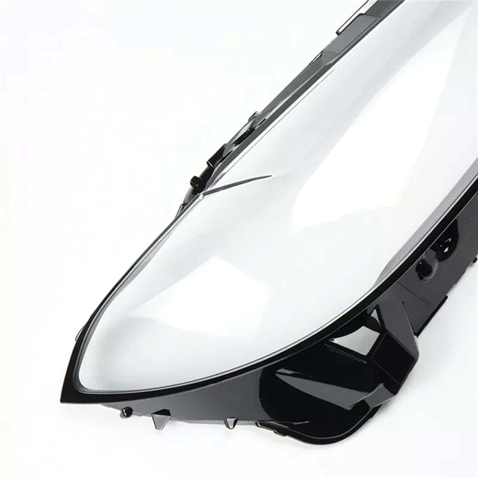 Carrfan Headlight Lens Cover, 1 Pair Left And Right Side Car Headlight Headlamp Lense Clear Lens - View #4