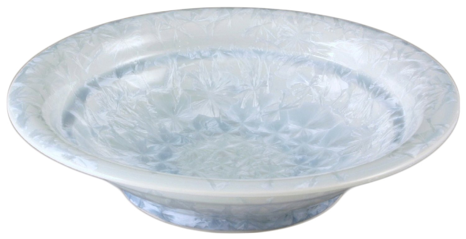Amazon.co.jp: 京焼 清水焼 陶あん窯 八寸鉢 花結晶 kta672 : ホーム