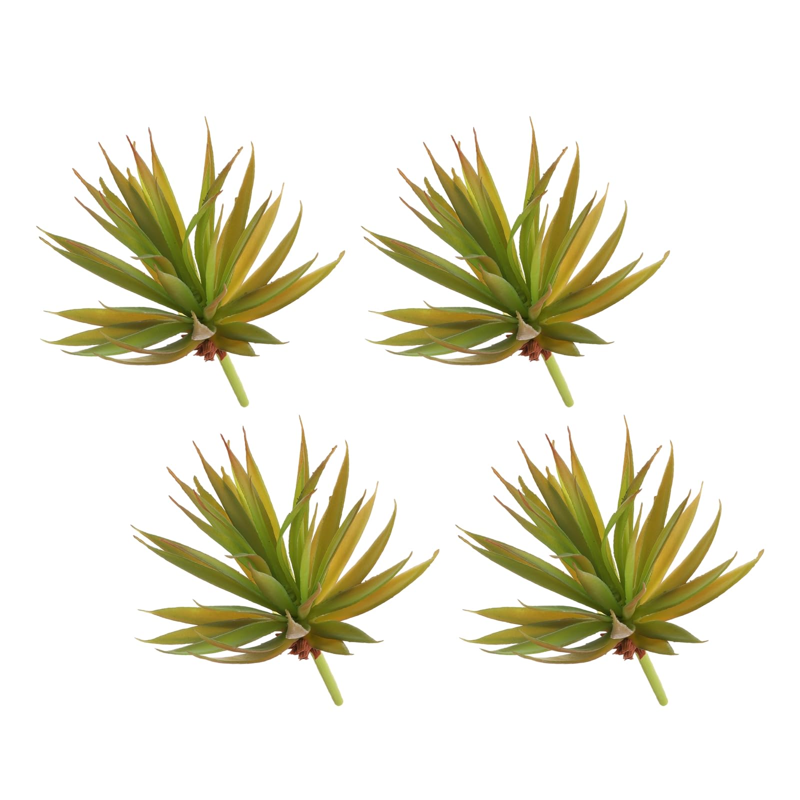 Plantes succulentes artificielles grand format au toucher réaliste pour DIY