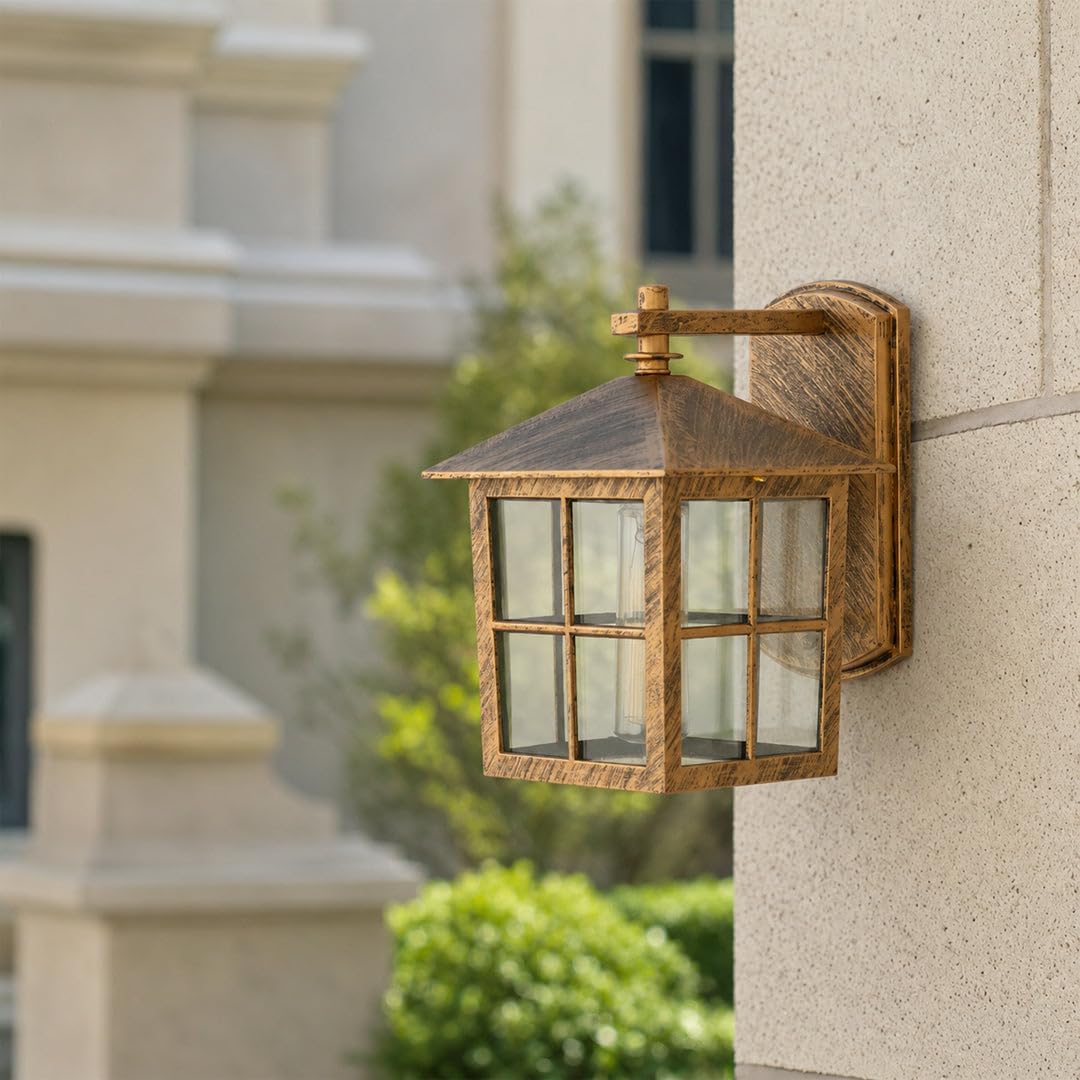 Whispering Homes Falcon Outdoor Wall Light - Bronze-image-15