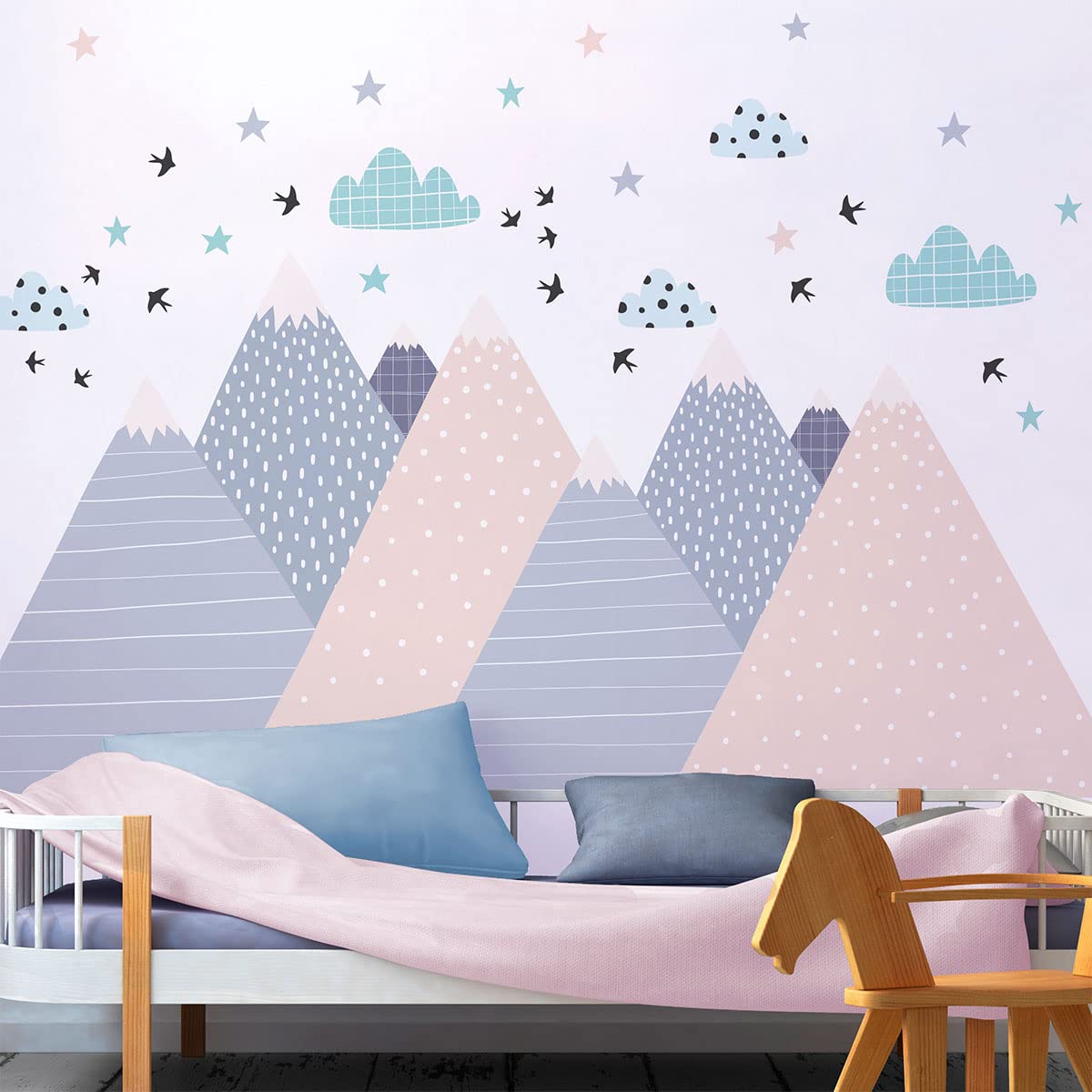 Children's Wall Stickers, Baby Room Decoration, Children's Wall Stickers, Scandinavian Wall Sticker - Image 3
