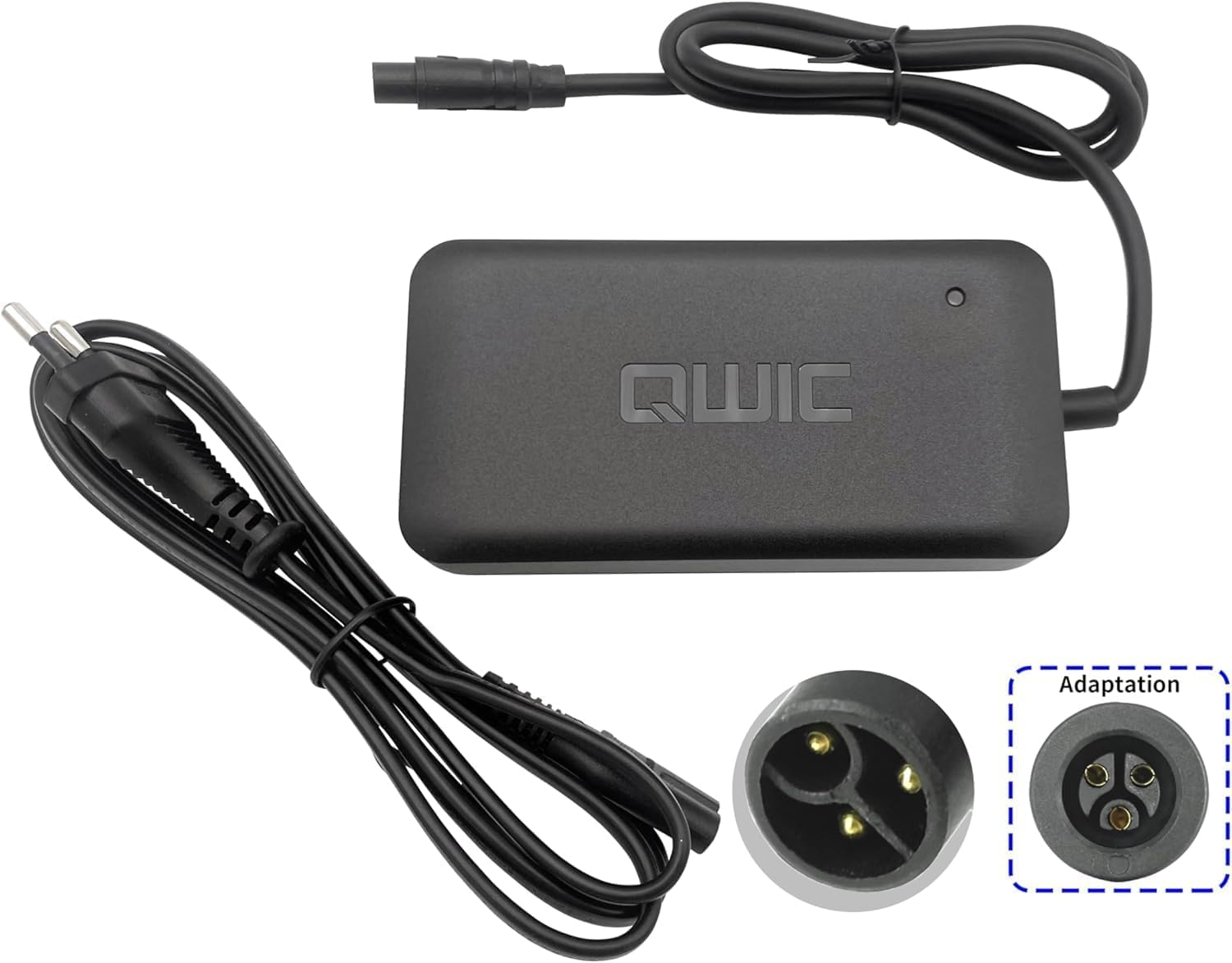 PowerSmart Chargeur 90 W 2 A pour Batterie 36 V Batterie 3 Broches St