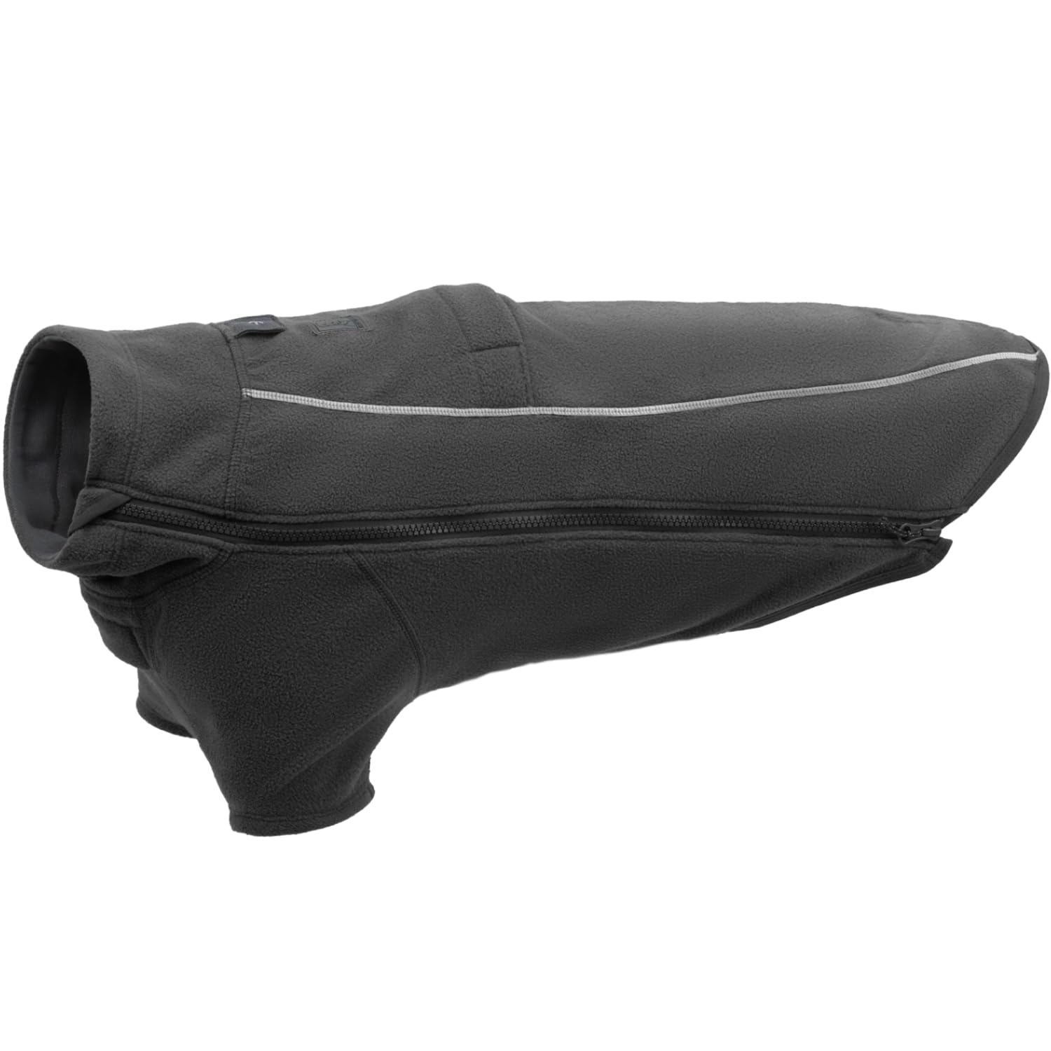 Ruffwear, Climate Changer Fleece Dog Jacket, Sleeved Silhouette for Core Heat, Quick‑Dry Fleece, Full‑Length Zip, Front & Back Leash Portals,