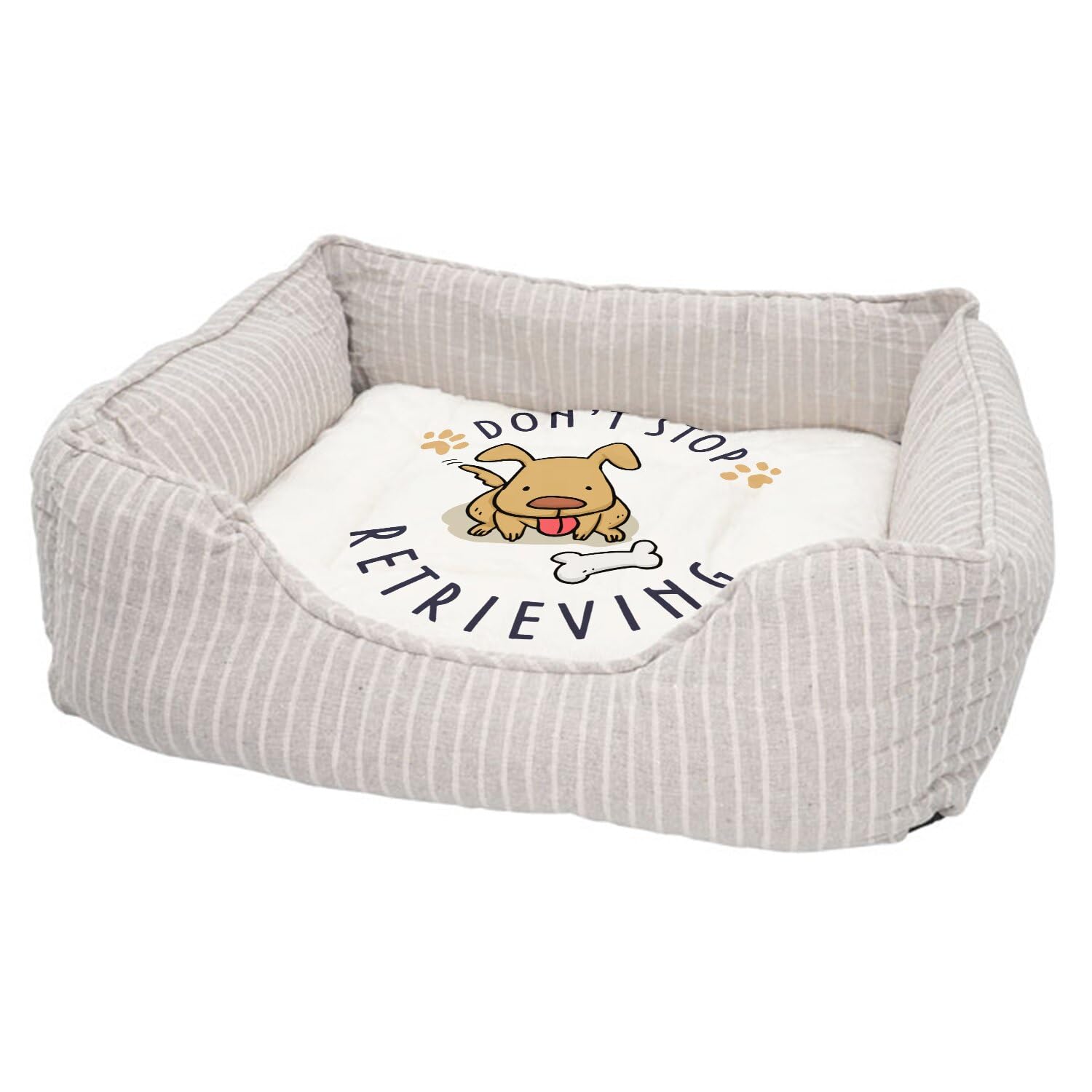 Lit confortable pour chien avec coussin déhoussable