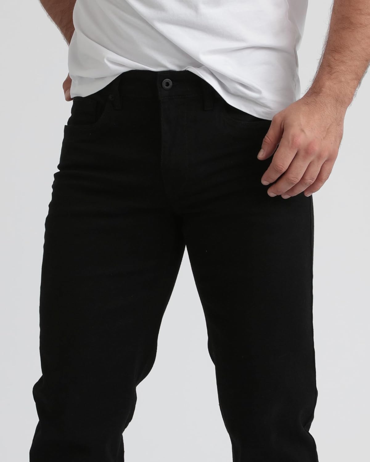 Kenneth Cole REACTION Athletic Fit Jeans for Men - Soft and Flexible Stretch Jeans - Men's Jeans Roomier Fit - Image 6