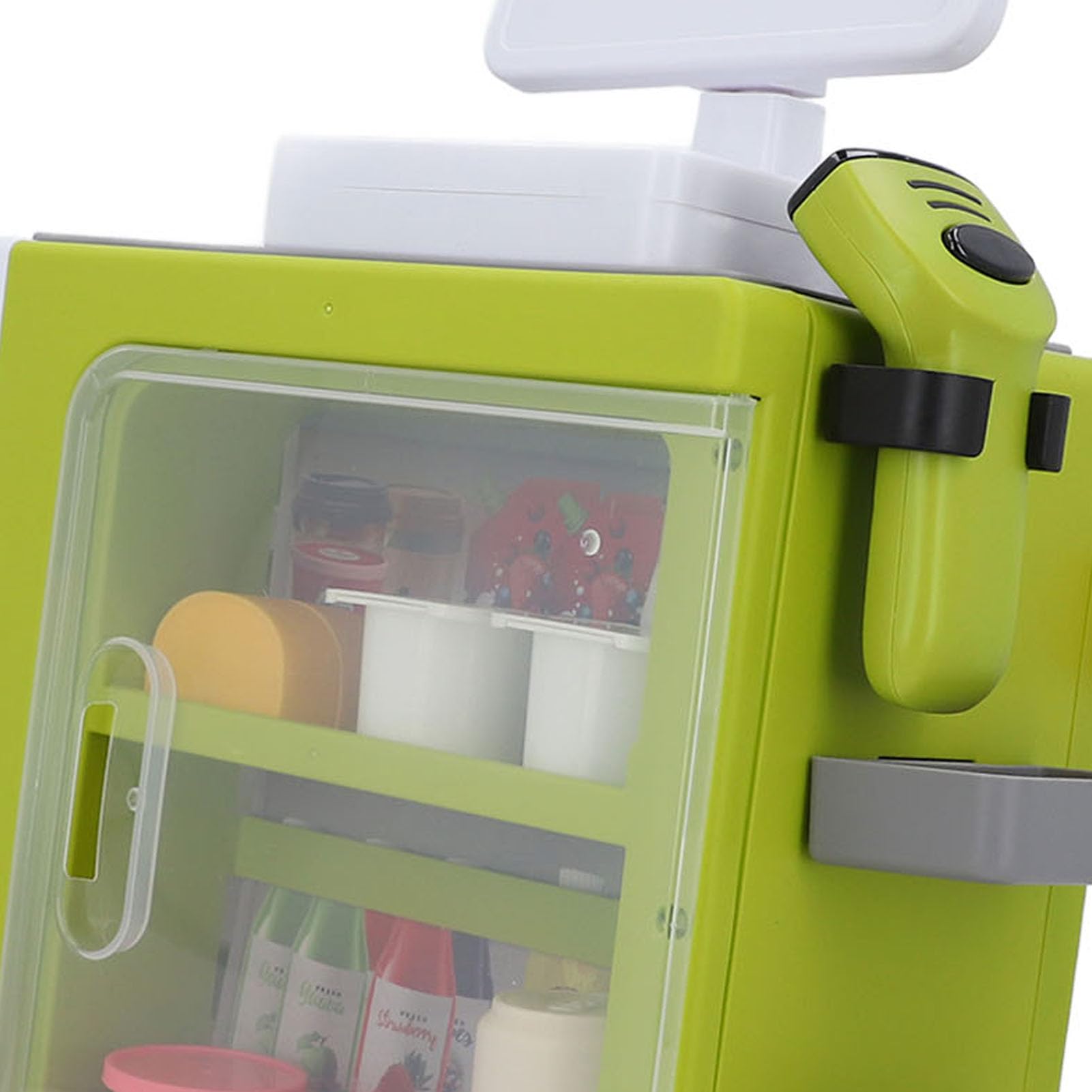 Hidyliu Versátil Juego de Caja Registradora de Supermercado para Niños con Características Realistas y Atractivos Accesorios para Juegos Imaginativos
