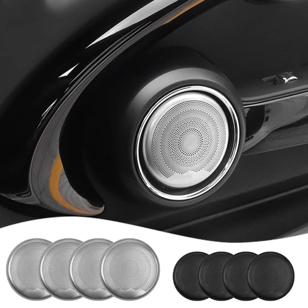 Cover Altoparlanti Porta In Stile Carbonio Per Mini Cooper F55 F56 F57 (2014-2021) | 4 Pezzi Di Ricambio - 2