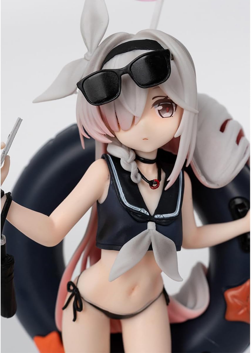 Blue Archive Arona and Plana Swimsuit Figure 1/7 Anime Game Characters PVC Desktop Ornaments Fans Gifts 9.4IN (Arona+Plana)