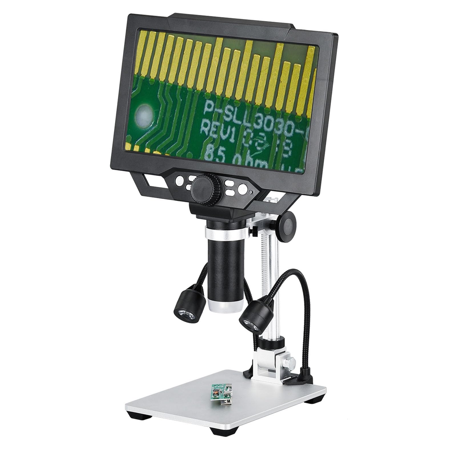 9-calowy Mikroskop LCD z Powiększeniem 1600x