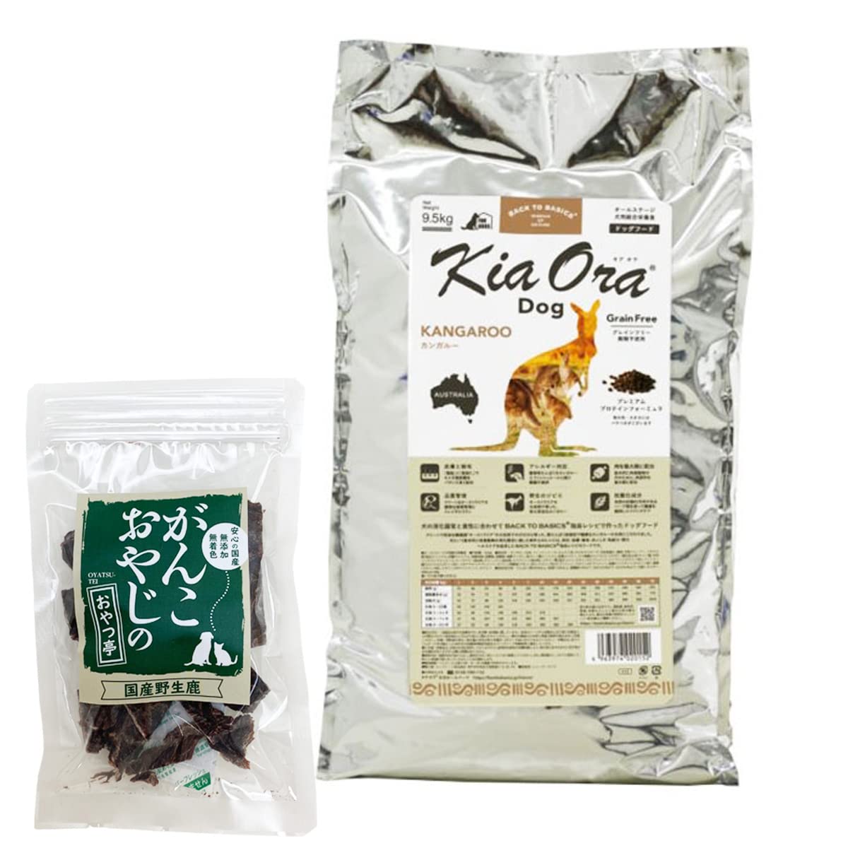 キアオラ KiaOra ドッグフード カンガルー 2個セット キアオラ KiaOra ドッグフード カンガルー 2個セット KiaOra キアオラ