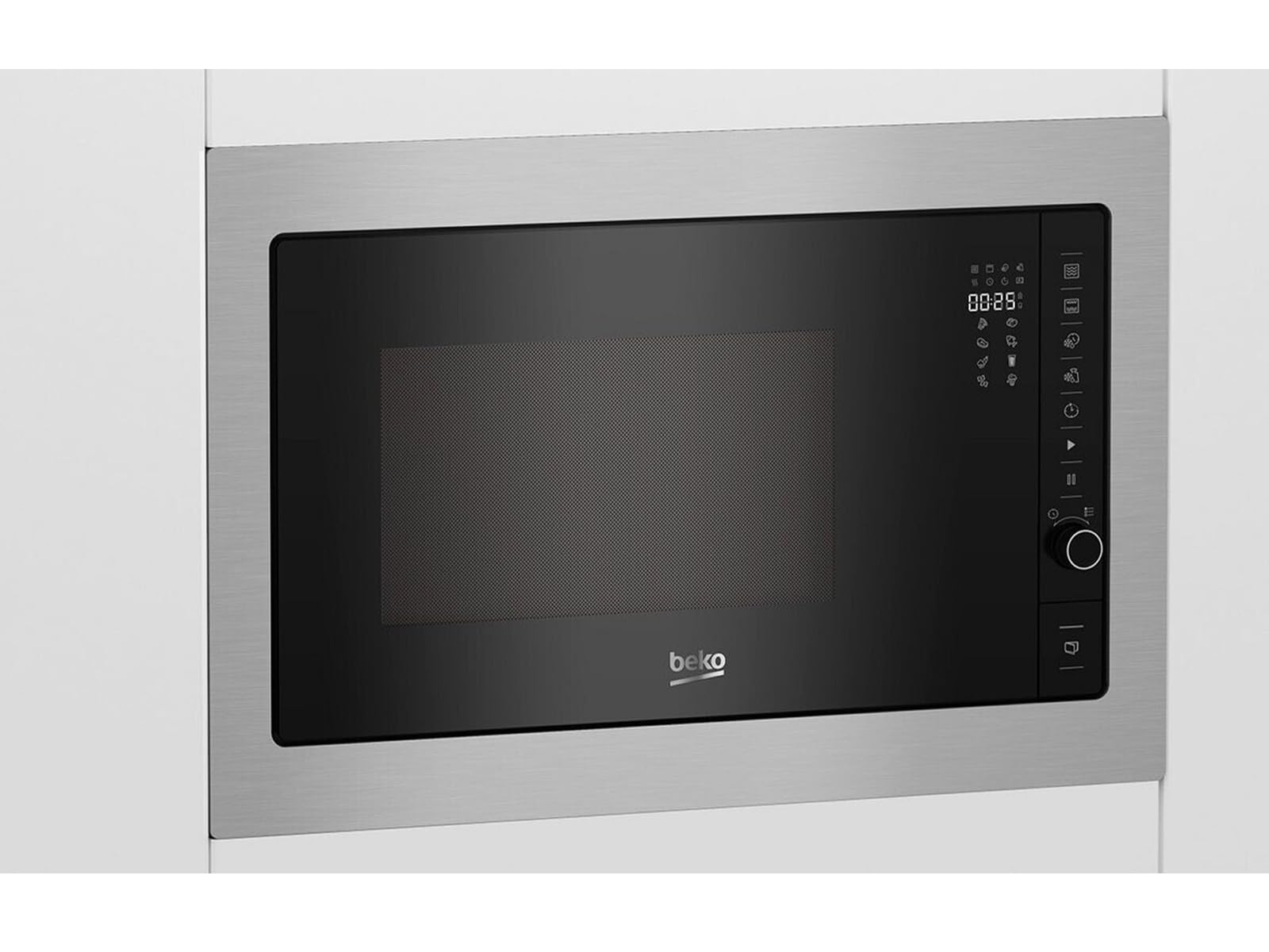 Beko BMOB20231X Einbau-Mikrowelle Schwarz/Edelstahl