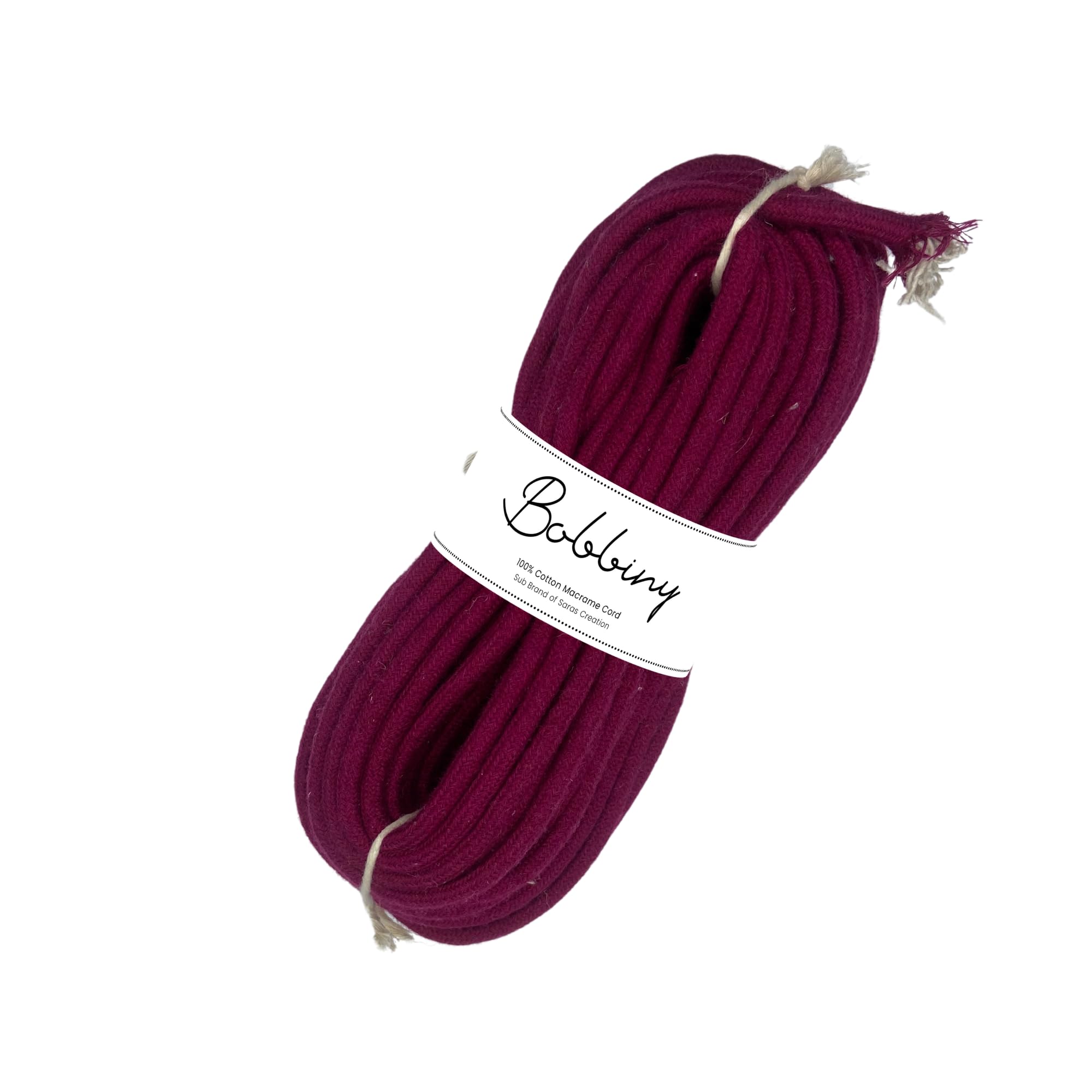 BOBBINY | Premium Cotton Like Tight Rope Braided Cord Twine String for DIY Craft - Versatile, Durable, Eco-Friendly | Red | 6 mm, 25 Meter — Amazon image 25
