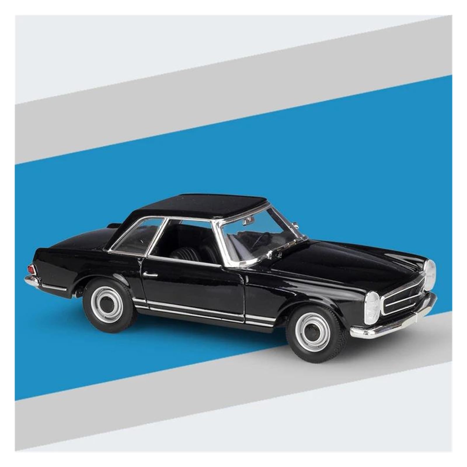 Btwodian Scale Model Car For Benz 230SL 1963 Diecast Model Car