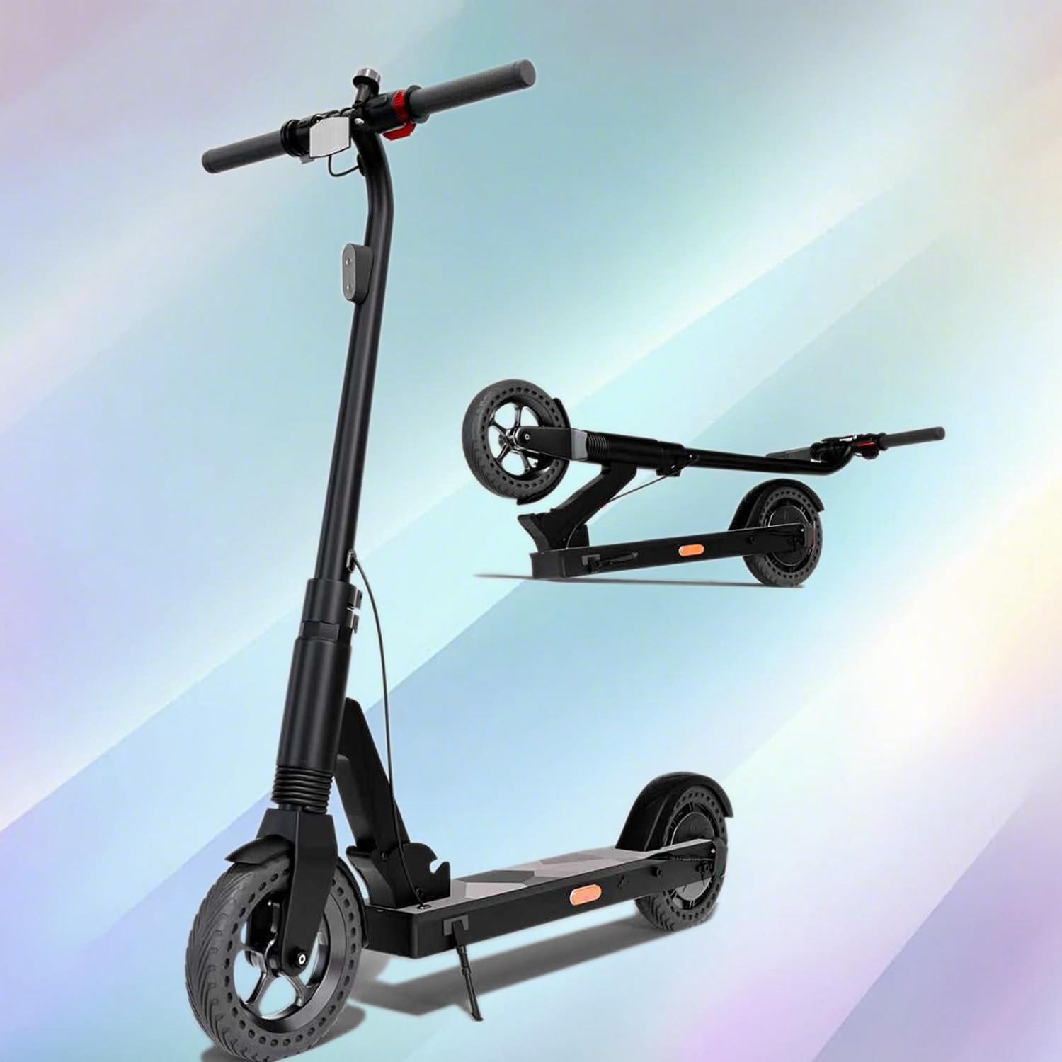 Trottinette Électrique pour Grandes Enfants & Adolescents | Moteur 250W | Vitesse Max 15.5 mph (25 km/h) | Frein à Pied Arrière | Pliable | Charge Max 220 lbs (100 kg)