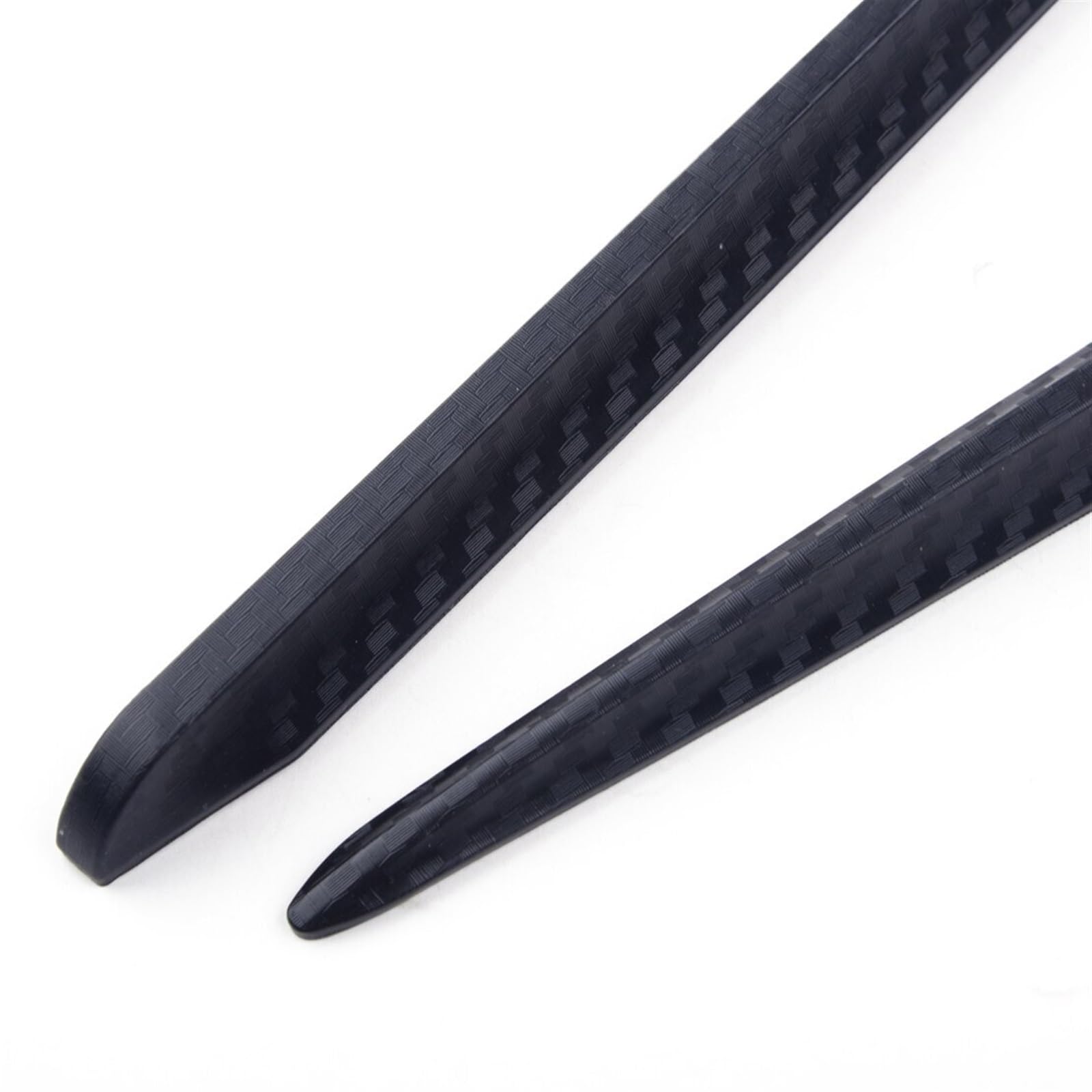 Tira Protectora de Parachoques DWCX - 2 Protectores de Parachoques para Coche, Esquinas, Tiras antiarañazos, Pegatinas Fibra Carbono, Barras protección