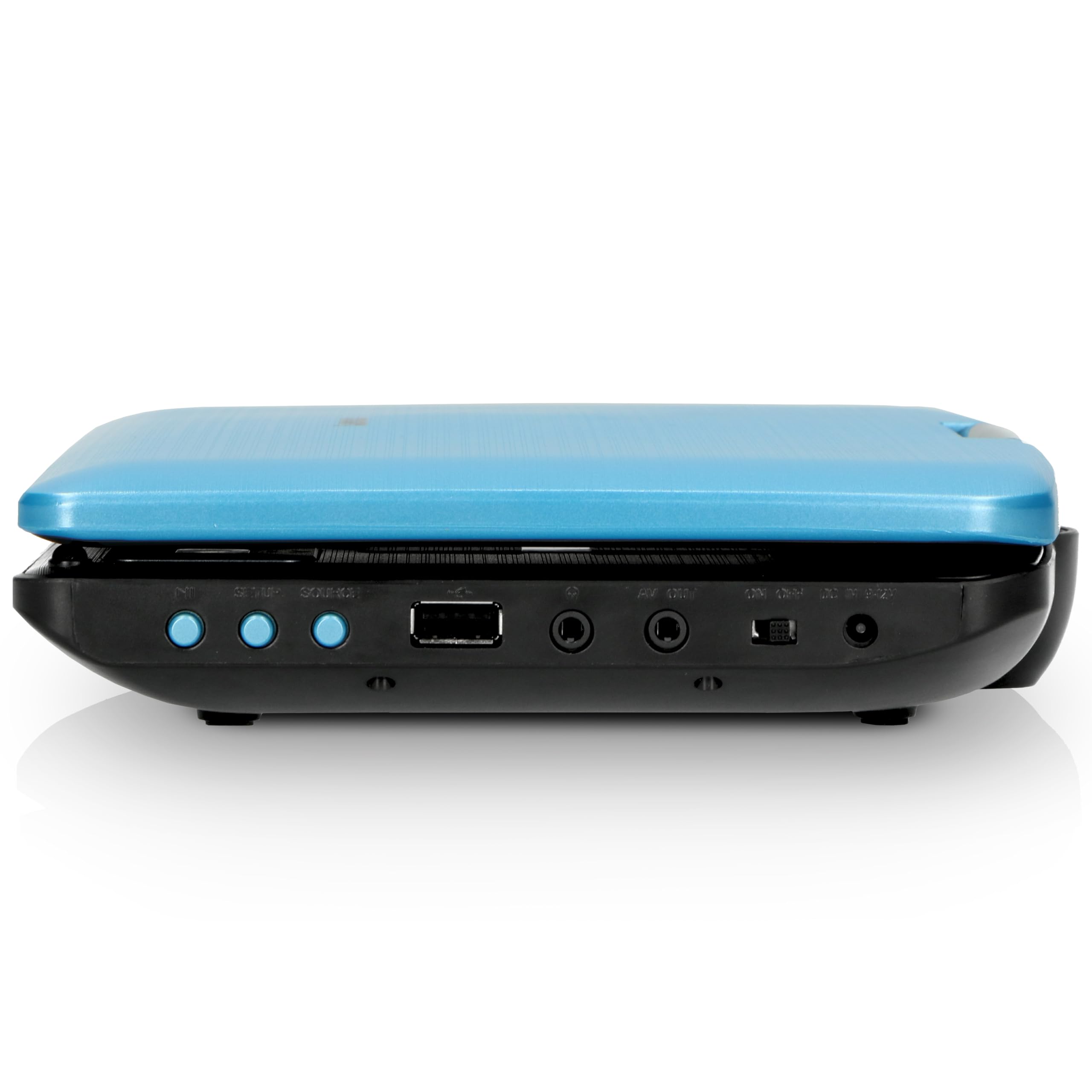 Lenco DVD Portátil 9' DVP-910BU Color Azul, USB, Auriculares, Mando