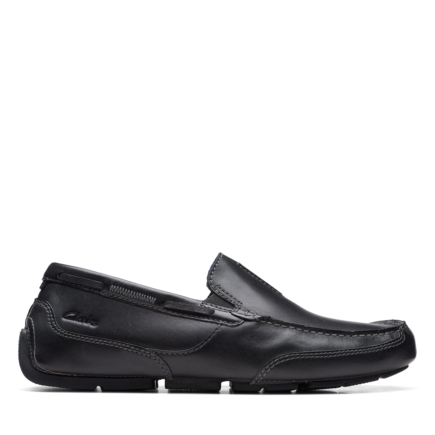 See full amazon price history chart for Clarks Mens Markman Seam Black Leather Loafers (26171567) UK-7 Clarks Mens Markman Seam Black Leather Loafers (26171567) UK-7 (B0BVQSBNV8) Amazon Price History, Amazon Price Tracker