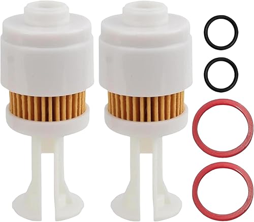 HeuroFosh 65L24563 Fuel Filter Element for Yamaha 150HP 200HP 225HP 250HP Outboard Motors 2 PCS 65L-24563-00 Sierra18-7517