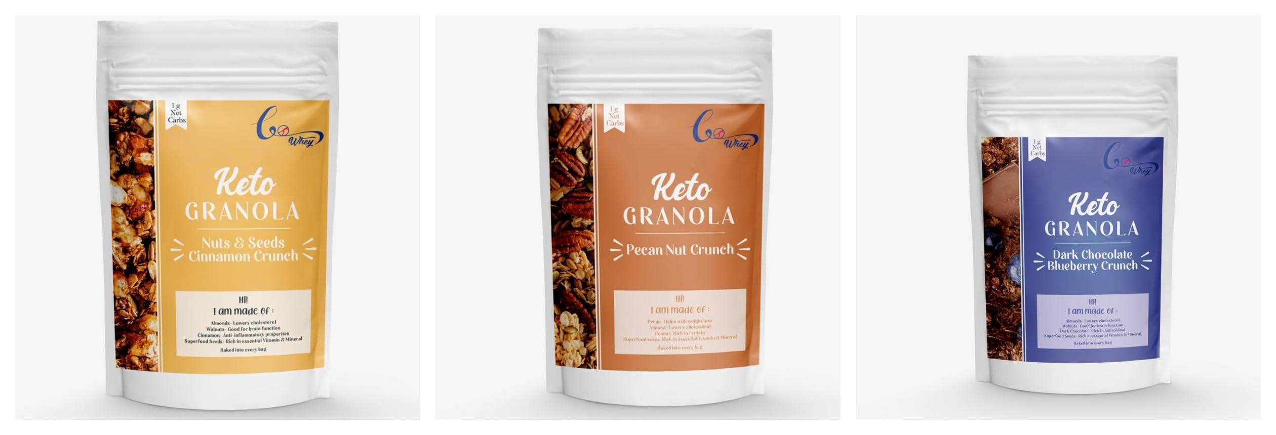 GoWhey Protein Bar Combo Pack - CinnamonPecan Cr.Blueberry Cr. | High Protein Snack Bar | No Added Preservatives | On-the-Go Nutrition | Healthy Anytime Snack | Suitable for Fitness Enthusiasts and-image-19