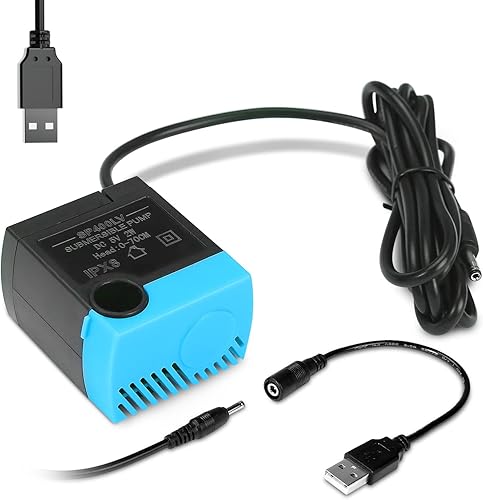 SP-400LV Bomba de fuente de agua para gatos, bomba de repuesto USB para fuentes de bebida para mascotas compatible con fuentes de cerámica, disponible en Yaxa Costa Rica