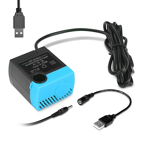 SP-400LV Cat Water Fountain Pump,USB Replacement Pump for Pet Drinking