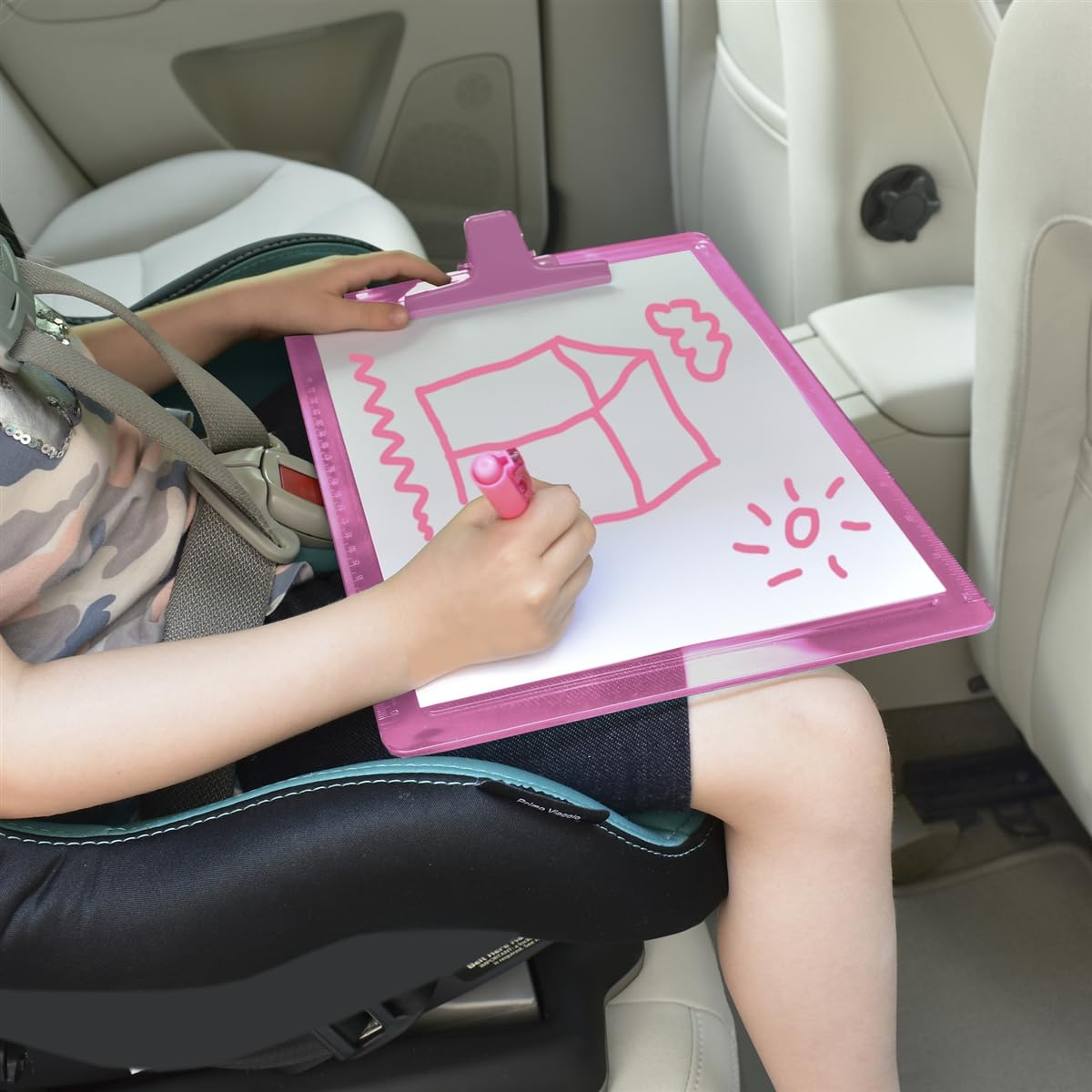 WAYTEX 931491 Porte Bloc A4 à Pince Avec Porte Stylo Planchette Plastique Rigide- 22,5x31,5 Cm