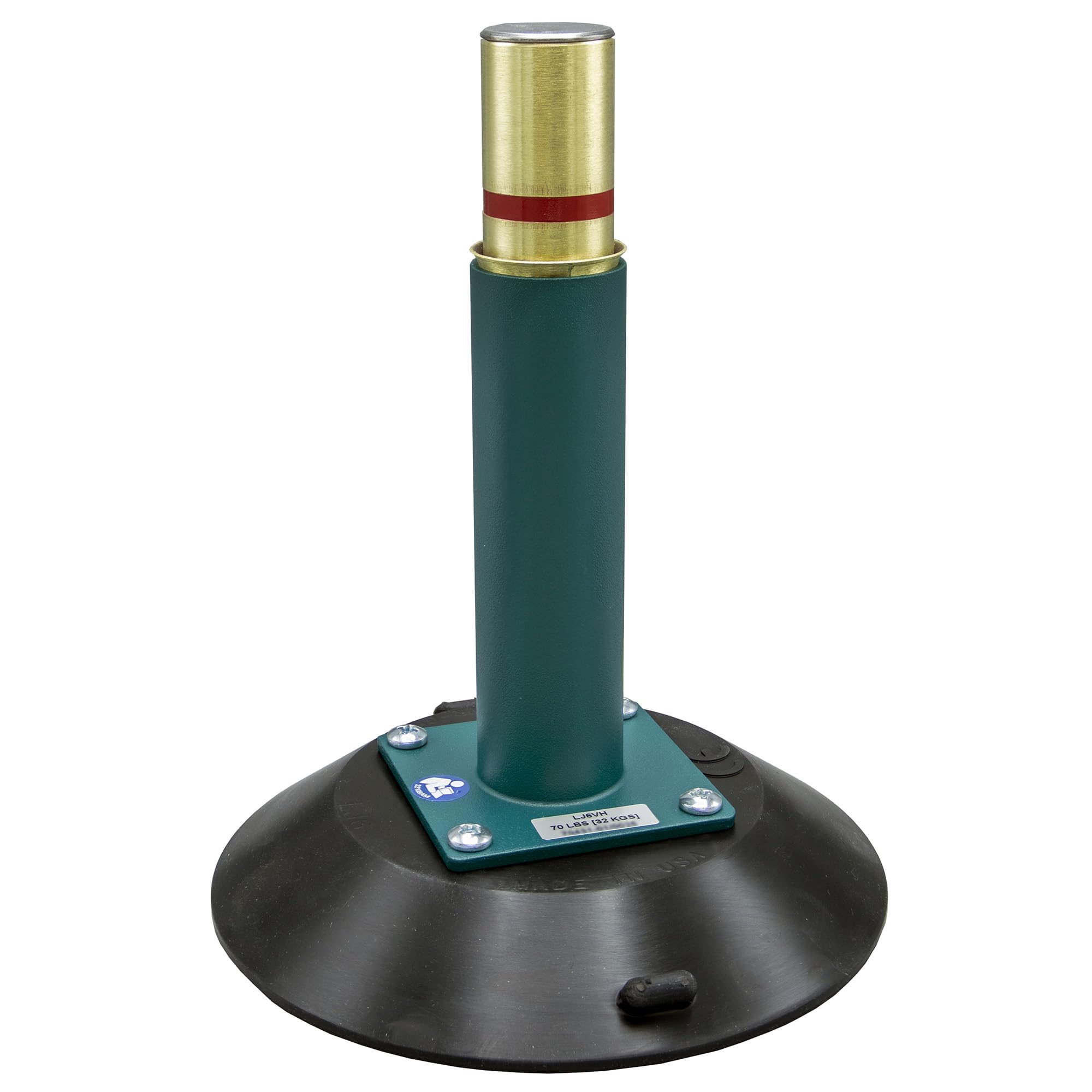 Wood's Powr-Grip 6" Vertical Handle Vacuum Suction Cup for Windshields & More (LJ6VH)