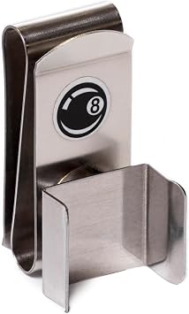 OKKO Metal Magnetic Billiard Pool Cue Chalk Holder