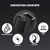 HOMMAND 6 x 1m/3.3ft LED Profile U Shape Aluminium Channel with Diffuser Strip, Corner Connectors, End Caps, Mounting Clips, Indoor LED Strip Light Holder - 5