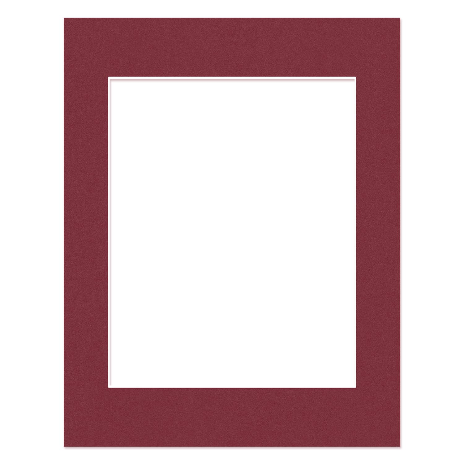 Alison Kingsgate 14x11" Burgundy Picture Mount for 10x8" Aperture — image 1