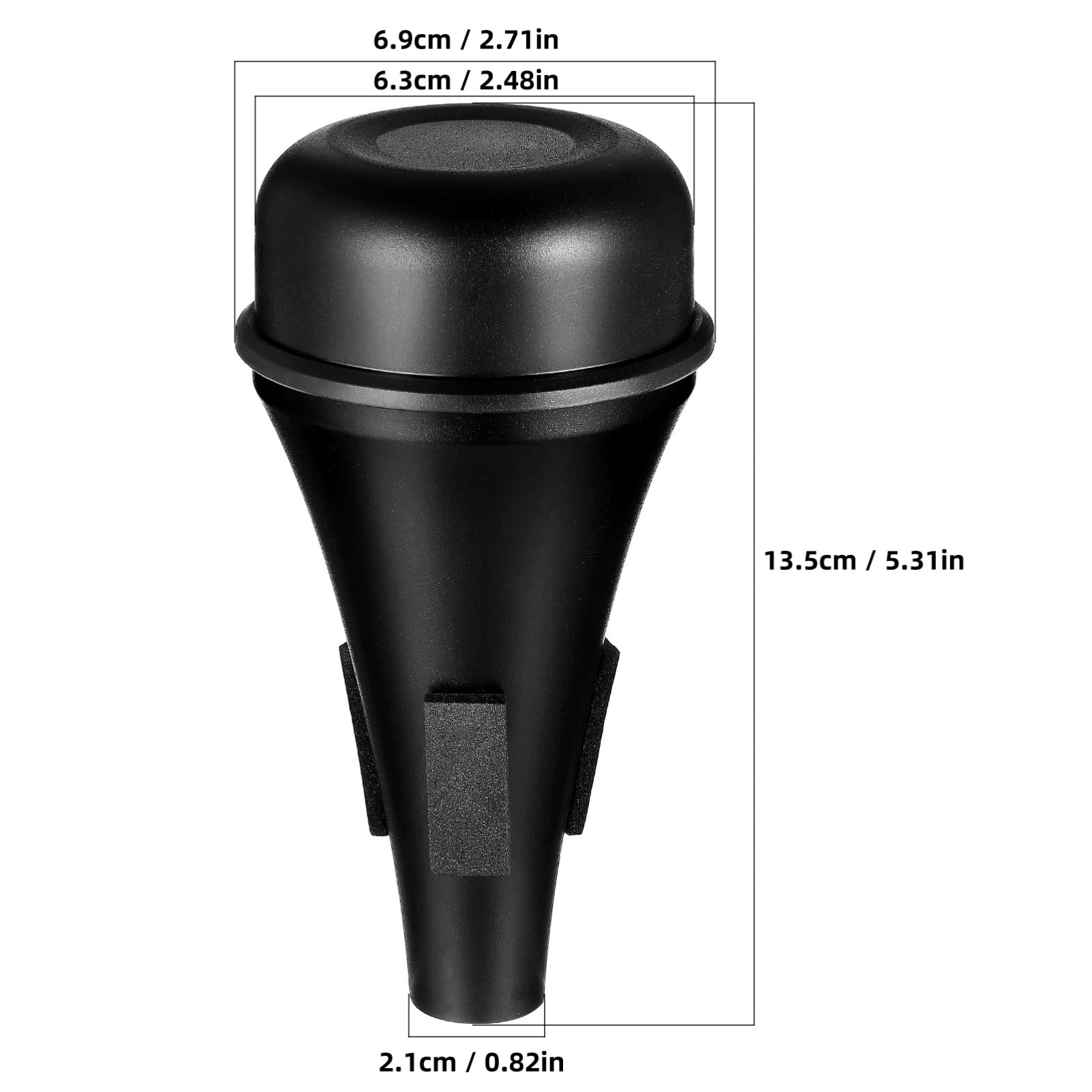 GOOHOCHY Compact Trumpet Mute for Beginners for Practice and Performance Durable Design Lightweight and Portable Brass Instrument Accessory