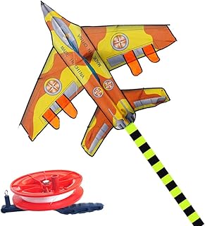 Kites Kite Weifang Kite Reel Accessories Children's Outdoor Toys Large Aircraft Kite with Kite Reel Including 100m Line Stunt Kite Kite Toys