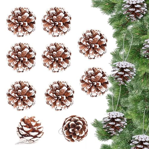 Onlvmyur 36 Stück Tannenzapfen Weihnachten Pinienzapfen Deko Natur...