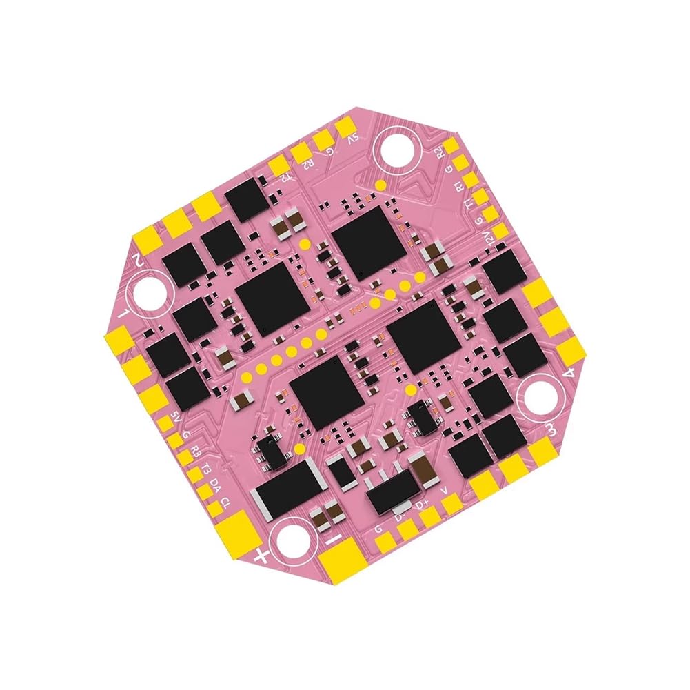 H743 AIO 25A 2-4S 25x25mm Flight Controller STM32H743 per Drone RC FPV Freestyle da 2-3 Pollici