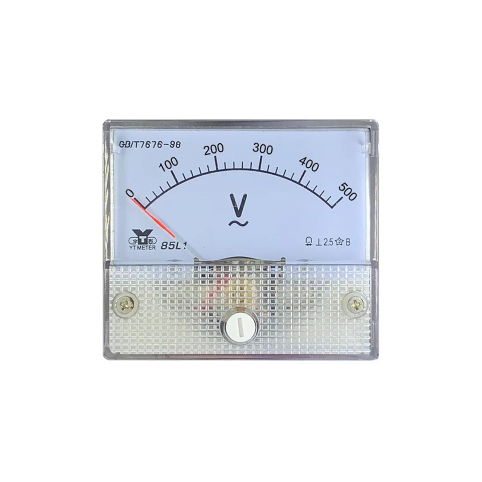 85l1-v AC Voltmeter 10V 15V 20V 30V 50V 100V 150V 250V 300V 450V 500V 600V 750V Pointer Voltmeter 56 * 64mm 380V 220V installat(AC 30V,AC 5V-300V)