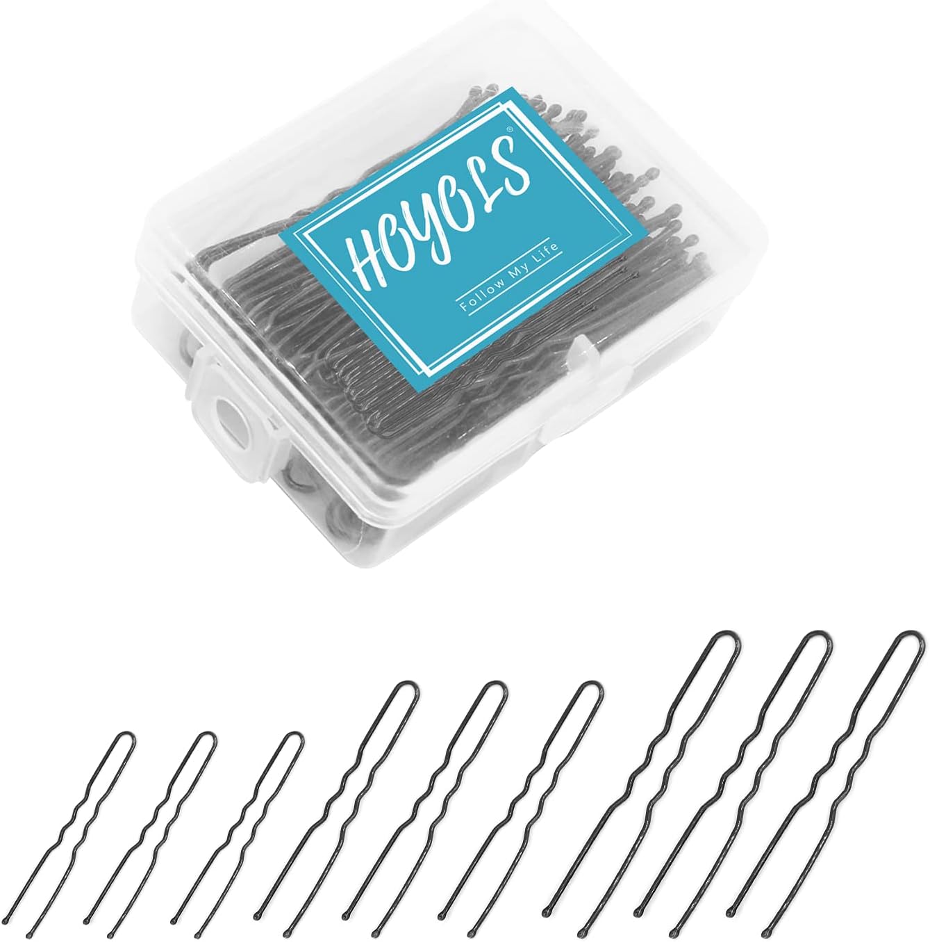 MetaGrip Blonde Premium Bobby Pins, 300 Count, Secure