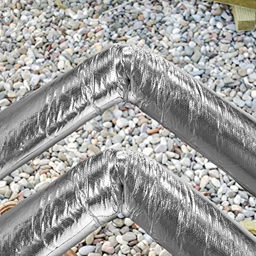 2 Pcs Pipe Insulation Foam Tube Pipe Insulation Wrap Weatherproofing Pipe Coverings Flexible Insulation Tube For Outdoor Winter Irrigation Sprinkler Spigot Isolation (1.5 Inch) #TOP6