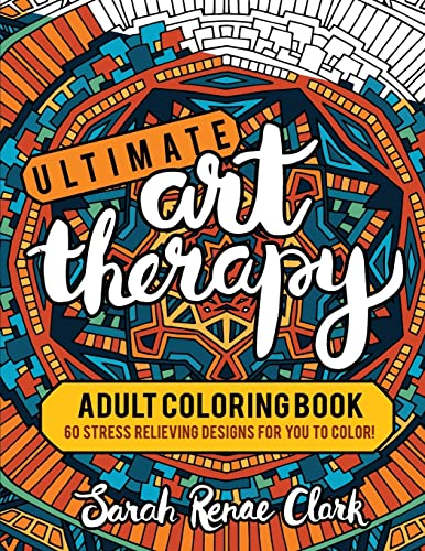 Bild: Ultimate Art Therapy: Adult Coloring Book: 60 stress relieving designs for you to color für 8,43 EUR bei amazon.de