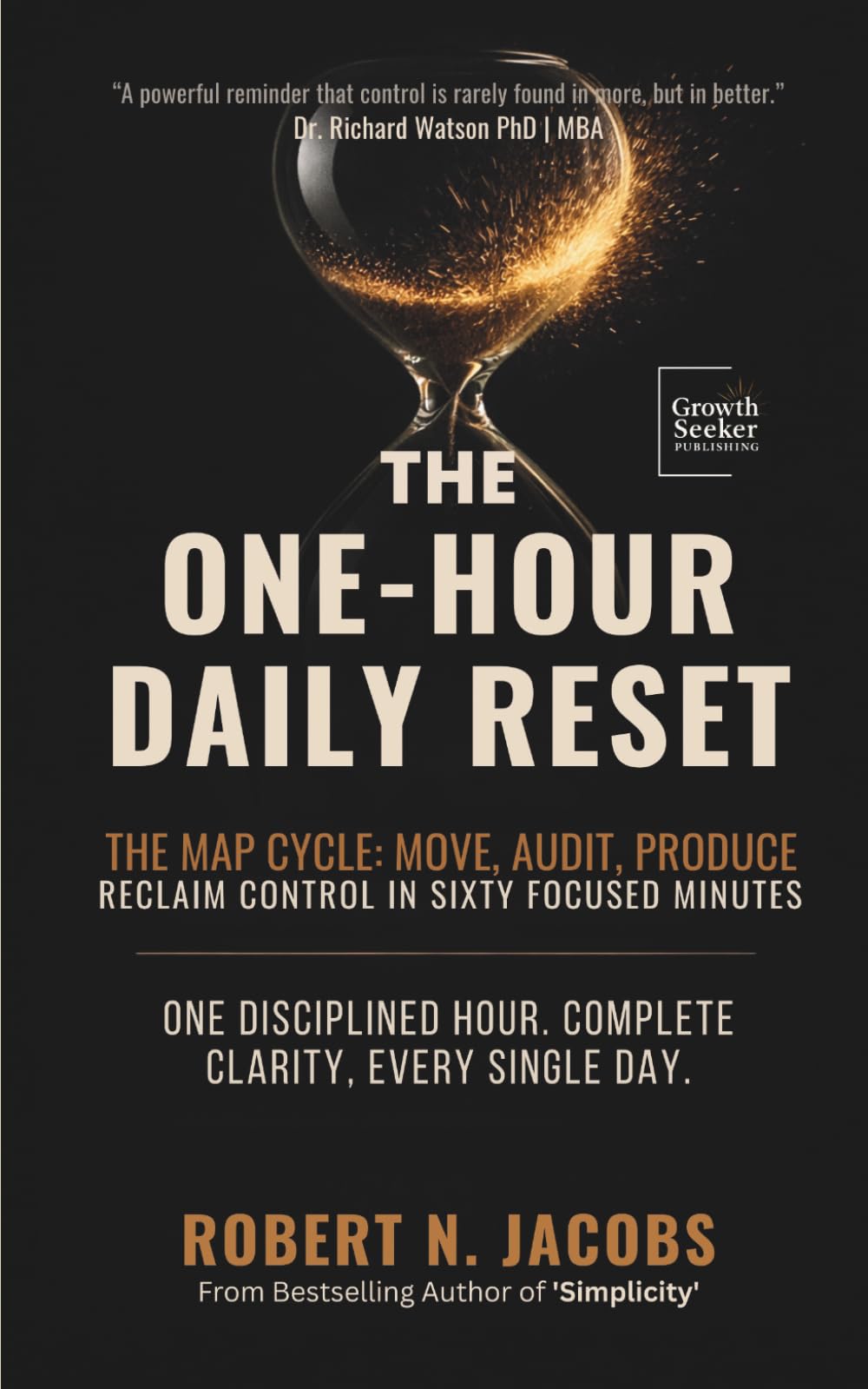 The One-Hour Daily Reset: The MAP Cycle: Move, Audit, Produce. Reclaim Control in Sixty Focused Minutes. One disciplined hour. Complete clarity. Every single day.