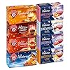 Wintertee-Set (Teekanne Kaminabend, Süßer Bratapfel, Hüttenzauber, Winterzeit und Meßmer Wintertraum,Himmelszauber…